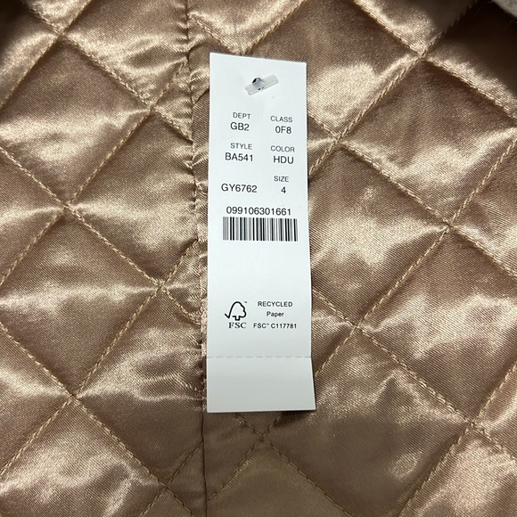 NWT J Crew Summit Parka in Italian Stadium Cloth Wool Size 4 - Picture 6 of 10